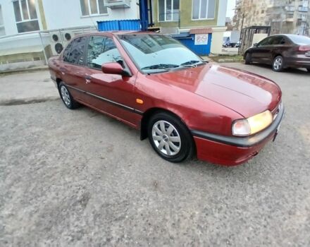 Красный Ниссан Примера, объемом двигателя 1.6 л и пробегом 250 тыс. км за 2800 $, фото 6 на Automoto.ua