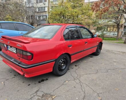 Красный Ниссан Примера, объемом двигателя 2 л и пробегом 470 тыс. км за 1800 $, фото 3 на Automoto.ua