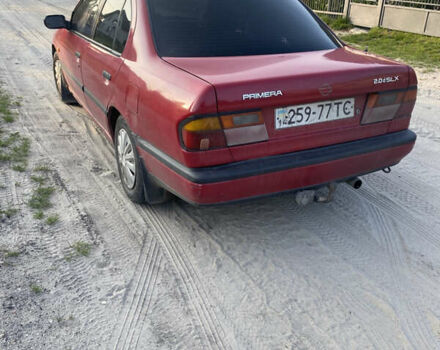 Красный Ниссан Примера, объемом двигателя 2 л и пробегом 260 тыс. км за 1499 $, фото 1 на Automoto.ua