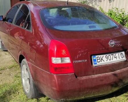 Красный Ниссан Примера, объемом двигателя 2 л и пробегом 235 тыс. км за 3600 $, фото 6 на Automoto.ua