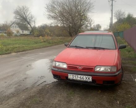 Красный Ниссан Примера, объемом двигателя 1.6 л и пробегом 337 тыс. км за 520 $, фото 1 на Automoto.ua