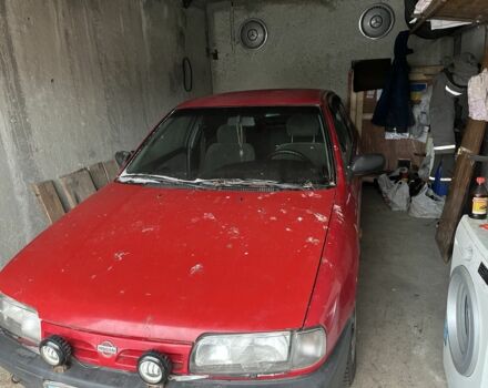 Красный Ниссан Примера, объемом двигателя 2 л и пробегом 100 тыс. км за 450 $, фото 1 на Automoto.ua