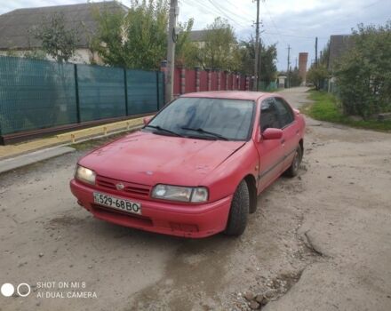 Красный Ниссан Примера, объемом двигателя 1.6 л и пробегом 244 тыс. км за 670 $, фото 1 на Automoto.ua