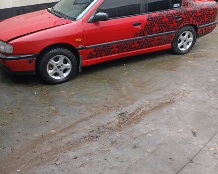 Красный Ниссан Примера, объемом двигателя 1.6 л и пробегом 250 тыс. км за 1200 $, фото 1 на Automoto.ua