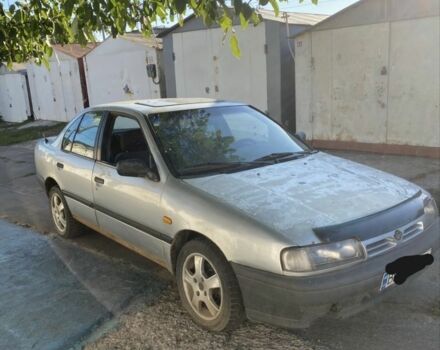 Серый Ниссан Примера, объемом двигателя 2 л и пробегом 150 тыс. км за 900 $, фото 1 на Automoto.ua