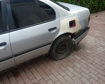 Серый Ниссан Примера, объемом двигателя 2 л и пробегом 350 тыс. км за 709 $, фото 3 на Automoto.ua