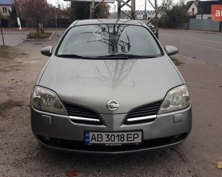 Серый Ниссан Примера, объемом двигателя 1.6 л и пробегом 210 тыс. км за 5000 $, фото 4 на Automoto.ua