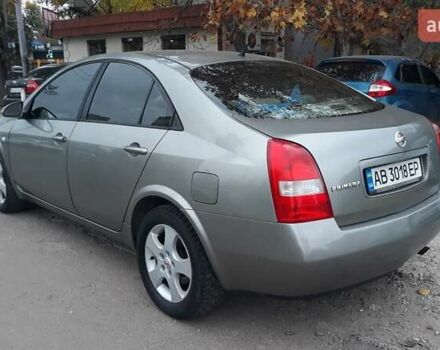 Серый Ниссан Примера, объемом двигателя 1.6 л и пробегом 210 тыс. км за 5000 $, фото 2 на Automoto.ua