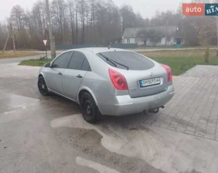 Серый Ниссан Примера, объемом двигателя 2.18 л и пробегом 250 тыс. км за 3700 $, фото 6 на Automoto.ua