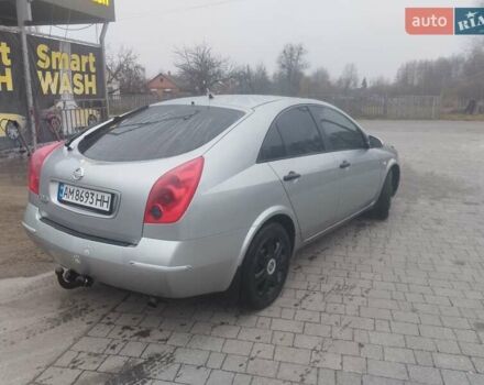 Серый Ниссан Примера, объемом двигателя 2.18 л и пробегом 250 тыс. км за 3700 $, фото 1 на Automoto.ua