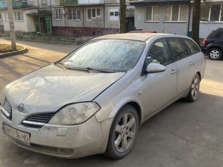 Серый Ниссан Примера, объемом двигателя 1.8 л и пробегом 230 тыс. км за 1900 $, фото 1 на Automoto.ua