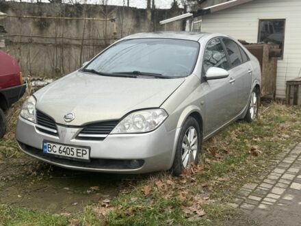 Серый Ниссан Примера, объемом двигателя 2 л и пробегом 220 тыс. км за 1300 $, фото 1 на Automoto.ua