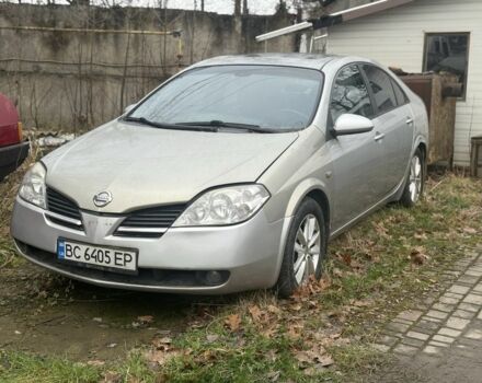 Серый Ниссан Примера, объемом двигателя 2 л и пробегом 220 тыс. км за 1300 $, фото 1 на Automoto.ua