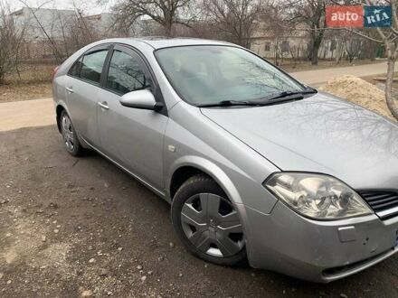 Ниссан Примера 2003 в Новомосковске на Automoto.ua Серый Ниссан Примера, объемом двигателя 2 л и пробегом 270 тыс. км за 3200 $, фото 1 на Automoto.ua