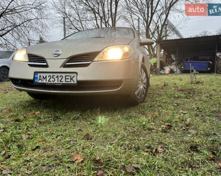 Серый Ниссан Примера, объемом двигателя 1.59 л и пробегом 210 тыс. км за 4300 $, фото 1 на Automoto.ua