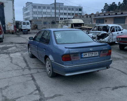Синий Ниссан Примера, объемом двигателя 2 л и пробегом 300 тыс. км за 1600 $, фото 2 на Automoto.ua