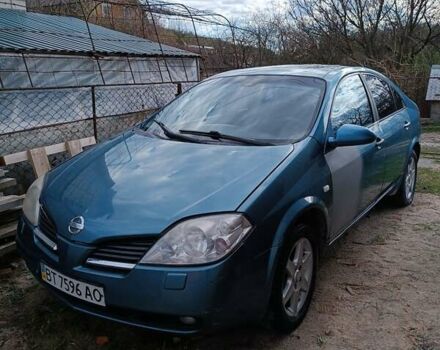 Синий Ниссан Примера, объемом двигателя 1.8 л и пробегом 250 тыс. км за 1799 $, фото 1 на Automoto.ua