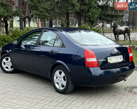 Синий Ниссан Примера, объемом двигателя 1.8 л и пробегом 195 тыс. км за 3000 $, фото 26 на Automoto.ua