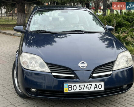 Синий Ниссан Примера, объемом двигателя 1.8 л и пробегом 195 тыс. км за 3000 $, фото 5 на Automoto.ua