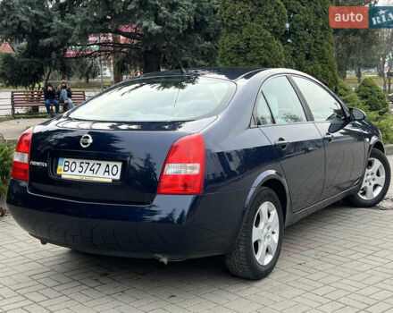 Синий Ниссан Примера, объемом двигателя 1.8 л и пробегом 195 тыс. км за 3000 $, фото 7 на Automoto.ua