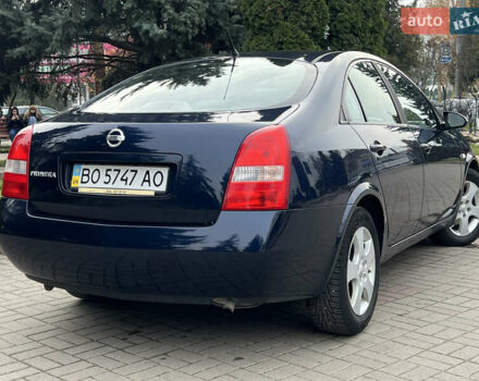 Синий Ниссан Примера, объемом двигателя 1.8 л и пробегом 195 тыс. км за 3000 $, фото 11 на Automoto.ua