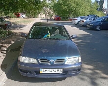 Синий Ниссан Примера, объемом двигателя 2 л и пробегом 270 тыс. км за 2100 $, фото 1 на Automoto.ua