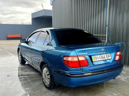 Синий Ниссан Примера, объемом двигателя 1.6 л и пробегом 230 тыс. км за 1250 $, фото 1 на Automoto.ua