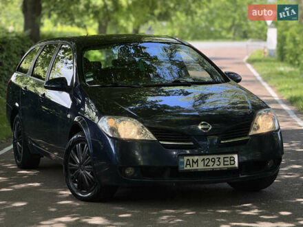 Ніссан Прімера 2007 у Житомирі на Automoto.ua Синій Ніссан Прімера, об'ємом двигуна 1.77 л та пробігом 305 тис. км за 3700 $, фото 1 на Automoto.ua