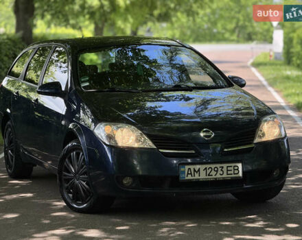 Синий Ниссан Примера, объемом двигателя 1.77 л и пробегом 305 тыс. км за 3700 $, фото 1 на Automoto.ua