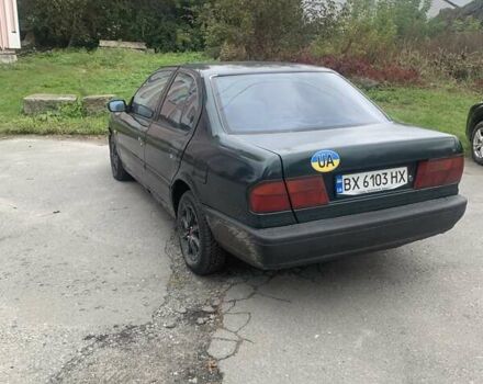 Зеленый Ниссан Примера, объемом двигателя 1.6 л и пробегом 100 тыс. км за 750 $, фото 2 на Automoto.ua