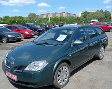 Зеленый Ниссан Примера, объемом двигателя 2 л и пробегом 201 тыс. км за 5350 $, фото 2 на Automoto.ua