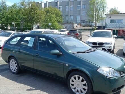 Ниссан Примера 2004 в Хмельницком на Automoto.ua Зеленый Ниссан Примера, объемом двигателя 2 л и пробегом 201 тыс. км за 5350 $, фото 1 на Automoto.ua