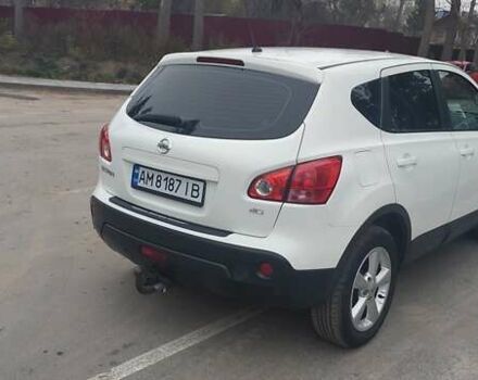 Белый Ниссан Кашкай, объемом двигателя 1.46 л и пробегом 183 тыс. км за 9599 $, фото 6 на Automoto.ua