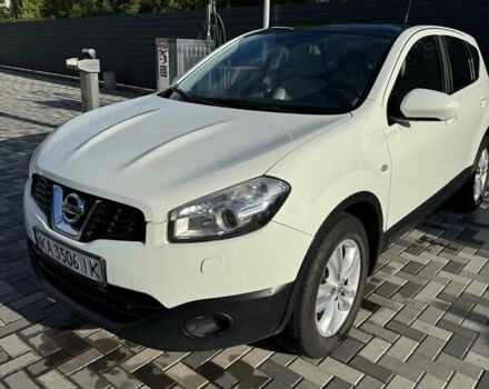 Білий Ніссан Кашкай, об'ємом двигуна 2 л та пробігом 161 тис. км за 10950 $, фото 1 на Automoto.ua