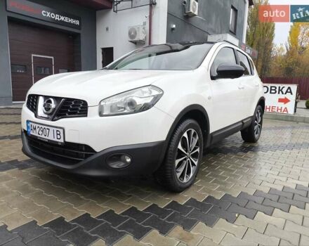 Білий Ніссан Кашкай, об'ємом двигуна 1.6 л та пробігом 210 тис. км за 11700 $, фото 5 на Automoto.ua