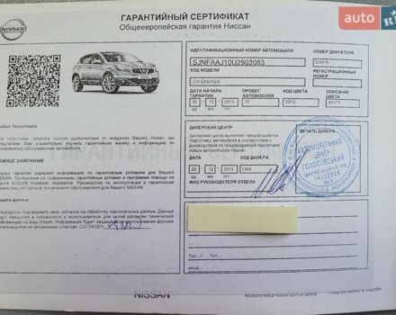Білий Ніссан Кашкай, об'ємом двигуна 1.6 л та пробігом 295 тис. км за 10500 $, фото 23 на Automoto.ua