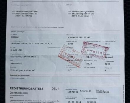 Білий Ніссан Кашкай, об'ємом двигуна 1.5 л та пробігом 143 тис. км за 14800 $, фото 65 на Automoto.ua