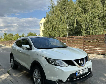 Белый Ниссан Кашкай, объемом двигателя 2 л и пробегом 220 тыс. км за 14500 $, фото 1 на Automoto.ua