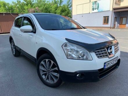 Ниссан Кашкай 2009 в Житомире на Automoto.ua Белый Ниссан Кашкай, объемом двигателя 2 л и пробегом 207 тыс. км за 8900 $, фото 1 на Automoto.ua