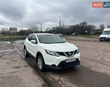Белый Ниссан Кашкай, объемом двигателя 2 л и пробегом 240 тыс. км за 13000 $, фото 1 на Automoto.ua