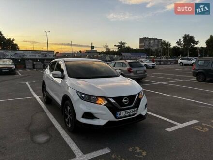 Ниссан Кашкай 2021 в Гостомель на Automoto.ua Белый Ниссан Кашкай, объемом двигателя 1.2 л и пробегом 79 тыс. км за 20900 $, фото 1 на Automoto.ua