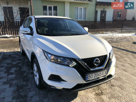 Ниссан Кашкай 2021 в Тернополе на Automoto.ua Белый Ниссан Кашкай, объемом двигателя 1.6 л и пробегом 51 тыс. км за 21500 $, фото 1 на Automoto.ua