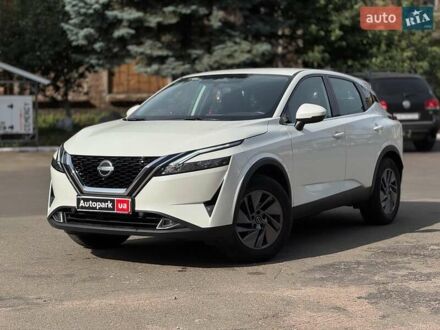 Ниссан Кашкай 2022 в Киеве на Automoto.ua Белый Ниссан Кашкай, объемом двигателя 1.3 л и пробегом 53 тыс. км за 21700 $, фото 1 на Automoto.ua