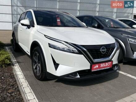 Ниссан Кашкай 2023 в Киеве на Automoto.ua Белый Ниссан Кашкай, объемом двигателя 1.5 л и пробегом 10 тыс. км за 36128 $, фото 1 на Automoto.ua
