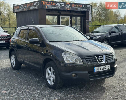 Черный Ниссан Кашкай, объемом двигателя 2 л и пробегом 185 тыс. км за 6999 $, фото 1 на Automoto.ua