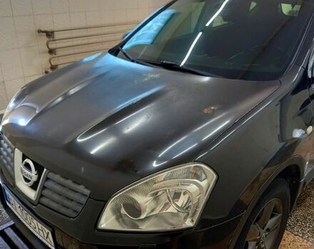 Черный Ниссан Кашкай, объемом двигателя 2 л и пробегом 143 тыс. км за 7000 $, фото 2 на Automoto.ua