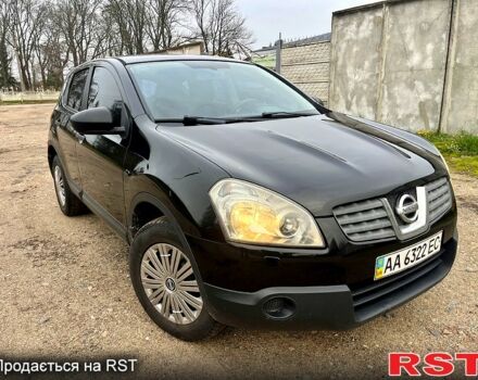 Черный Ниссан Кашкай, объемом двигателя 2 л и пробегом 185 тыс. км за 7499 $, фото 1 на Automoto.ua