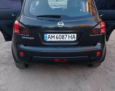 Чорний Ніссан Кашкай, об'ємом двигуна 2 л та пробігом 170 тис. км за 6600 $, фото 1 на Automoto.ua
