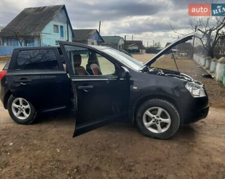 Черный Ниссан Кашкай, объемом двигателя 1.6 л и пробегом 220 тыс. км за 7900 $, фото 5 на Automoto.ua