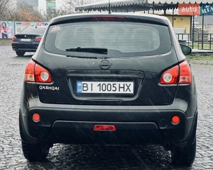 Черный Ниссан Кашкай, объемом двигателя 2 л и пробегом 222 тыс. км за 6650 $, фото 4 на Automoto.ua